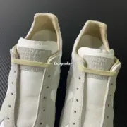 【預售】【雙11新品】Maison Margiela 馬吉拉 Calfskin Replica 德訓鞋板鞋休閒鞋 黑/白：圖片 13