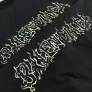 巴黎 BLC 24SS 龍年限定 New Year新年系列 火焰字母做舊水洗 短袖T恤：圖片 11