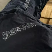 巴黎 BLC 24SS 龍年限定 New Year新年系列 火焰字母做舊水洗 短袖T恤：圖片 13