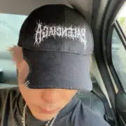 巴黎 BLC 24SS 限定款 火焰字母螺帽破壞 棒球帽老帽鴨舌帽帽子 龍年：圖片 4