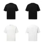 BV家 24SS 經典三角標 拼接素色簡約 重磅高克重 短袖T恤