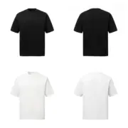 BV家 24SS 經典三角標 拼接素色簡約 重磅高克重 短袖T恤