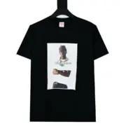 【預售】Sup 24FW Tyler The Creator Tee 人物肖像印花照片 短袖T恤 黑/白：圖片 7