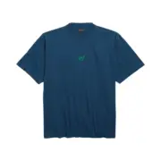 【預售】巴黎 BLC 25SS 麥穗刺繡logo 簡約素色 短袖T恤 黑色/藍色：圖片 5