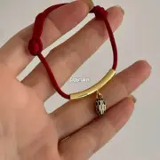 【預售】【新年福利】【過驗】BVLGAI 寶格li 蛇頭吊飾 瑪瑙 手鏈手環手繩 經典款 黑色/紅色：圖片 4