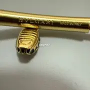 【預售】【新年福利】【過驗】BVLGAI 寶格li 蛇頭吊飾 瑪瑙 手鏈手環手繩 經典款 黑色/紅色：圖片 5