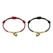 【預售】【新年福利】【過驗】BVLGAI 寶格li 蛇頭吊飾 瑪瑙 手鏈手環手繩 經典款 黑色/紅色