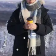 【現貨】Acne Studios 23FW 經典款 格紋拼色 羊毛混紡 圍巾 披肩 二色：圖片 6