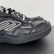 【預售】巴黎 BLC 25SS Hamptons Worn-Out 18代 時尚復古 老爹鞋休閒鞋 黑色：圖片 4