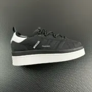 【預售】Moncler x AD originals Campus 聯名 休閒鞋板鞋運動鞋板鞋 ID7868 黑色：圖片 3