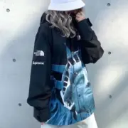 SUP x TNF 19FW 聯名 Statue of Liberty 自由女神 衝鋒衣風衣外套：圖片 6