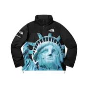 SUP x TNF 19FW 聯名 Statue of Liberty 自由女神 衝鋒衣風衣外套：圖片 3