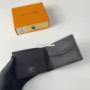 【預售】1V x Sup 聯名 Slender Wallet 壓紋Logo 黑色 皮夾短夾錢包：圖片 10