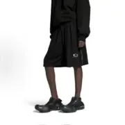 【預售】巴黎 BLC 25SS x Lamborghini 聯名 車標刺繡logo 透氣舒適短褲休閒褲：圖片 4