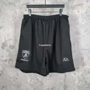 【預售】巴黎 BLC 25SS x Lamborghini 聯名 車標刺繡logo 透氣舒適短褲休閒褲：圖片 5