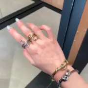 【現貨】【過驗】Viv1enne Westwood ALBANE BRACELET 蛇年限定 黃銅靈蛇手鍊手環：圖片 7