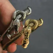 【現貨】【過驗】Viv1enne Westwood ALBANE BRACELET 蛇年限定 黃銅靈蛇手鍊手環：圖片 14