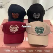 【預售】Human Made 25SS 愛心字母刺繡 老帽鴨舌帽帽子棒球帽 四色：圖片 7