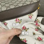 GUC 20FW 虎頭 老花條紋logo 相機包 單肩包 側背包 斜背包：圖片 15