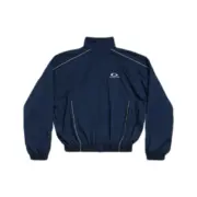 【現貨】BLC 巴黎 24FW Loop Sports Icon 循環單環刺繡 復古 運動外套夾克衝鋒衣 海軍藍：圖片 2