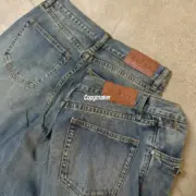 【預售】【過驗】GUC 26SS Horsebit detail 馬蹄扣水洗丹寧牛仔褲長褲工裝褲 直筒微喇 水洗藍：圖片 8