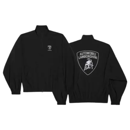 【預售】巴黎 BLC 25FW x Lamborghini 聯名 車標刺繡logo 衝鋒衣夾克外套風衣