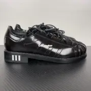 【預售】【雙11新品】CLOT x AD originals Superstar 聯名 貝殼頭牛皮皮鞋休閒鞋板鞋 復古 黑色：圖片 5