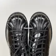【預售】【雙11新品】CLOT x AD originals Superstar 聯名 貝殼頭牛皮皮鞋休閒鞋板鞋 復古 黑色：圖片 13