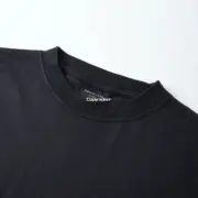 【現貨】巴黎 BLC 25SS 胸口刺繡小logo 袖章徽章 水洗 短袖T恤 黑色：圖片 10