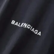 【現貨】巴黎 BLC 25SS 胸口刺繡小logo 袖章徽章 水洗 短袖T恤 黑色：圖片 11