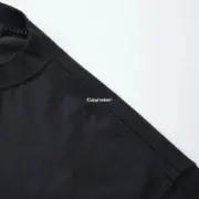 【現貨】巴黎 BLC 25SS 胸口刺繡小logo 袖章徽章 水洗 短袖T恤 黑色：圖片 12