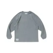 WTAPS 23AW WAFFLE 重磅華夫格 刺繡印花 長袖T恤 Cityboy：圖片 4