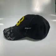 巴黎 BLC 24SS 限定款 牙刷刺繡塗鴉破壞 棒球帽老帽鴨舌帽帽子：圖片 10