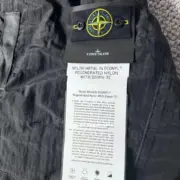 STONE ISLAND 22FW 石頭島 純色 金屬尼龍 新雪麗棉 棉服 保暖夾克 外套：圖片 13