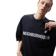 【618新品】NEIGHBORHOOD 24FW SHELTECH 重磅口袋 經典字母logo 短袖T恤 NBHD：圖片 2