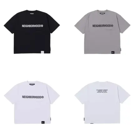 【618新品】NEIGHBORHOOD 24FW SHELTECH 重磅口袋 經典字母logo 短袖T恤 NBHD