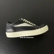 【預售】Rick Owens 侵權vans款 黑色小牛皮板鞋 休閒鞋 RO：圖片 6