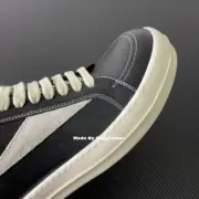 【預售】Rick Owens 侵權vans款 黑色小牛皮板鞋 休閒鞋 RO：圖片 7