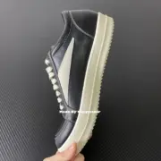 【預售】Rick Owens 侵權vans款 黑色小牛皮板鞋 休閒鞋 RO：圖片 10