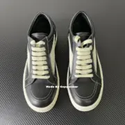 【預售】Rick Owens 侵權vans款 黑色小牛皮板鞋 休閒鞋 RO：圖片 14