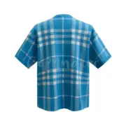 BR 23SS 經典格紋 羊毛針織 短袖T恤 短褲 休閒褲 運動褲 套裝：圖片 6