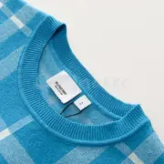 BR 23SS 經典格紋 羊毛針織 短袖T恤 短褲 休閒褲 運動褲 套裝：圖片 7