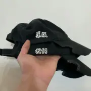 巴黎 BLC 22FW 膠帶遮蔽 可樂波浪 作舊破壞 老帽 鴨舌帽 棒球帽 帽子：圖片 8