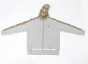 BR 21SS 雙袖印花 經典格紋 刺繡 連帽外套 夾克：圖片 11