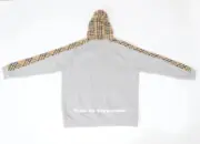 BR 21SS 雙袖印花 經典格紋 刺繡 連帽外套 夾克：圖片 12