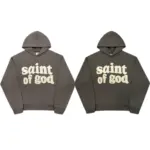 Fear of God x Saint 發泡印花 字母 帽T連帽衛衣帽衫 Jerry