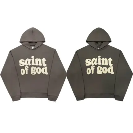 Fear of God x Saint 發泡印花 字母 帽T連帽衛衣帽衫 Jerry