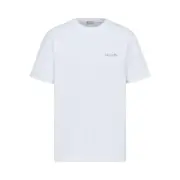 【現貨】D1OR 25FW Couture 開裂小破壞 胸前字母logo 背後鈴蘭花 短袖T恤 黑色/白色：圖片 5