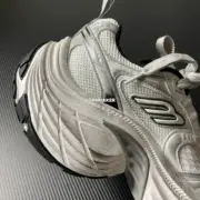 【預售】巴黎 BLC 10XL 時尚復古作舊 增高 老爹鞋 休閒鞋  白黑灰：圖片 10