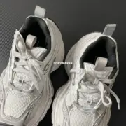 【預售】巴黎 BLC 10XL 時尚復古作舊 增高 老爹鞋 休閒鞋  白黑灰：圖片 14